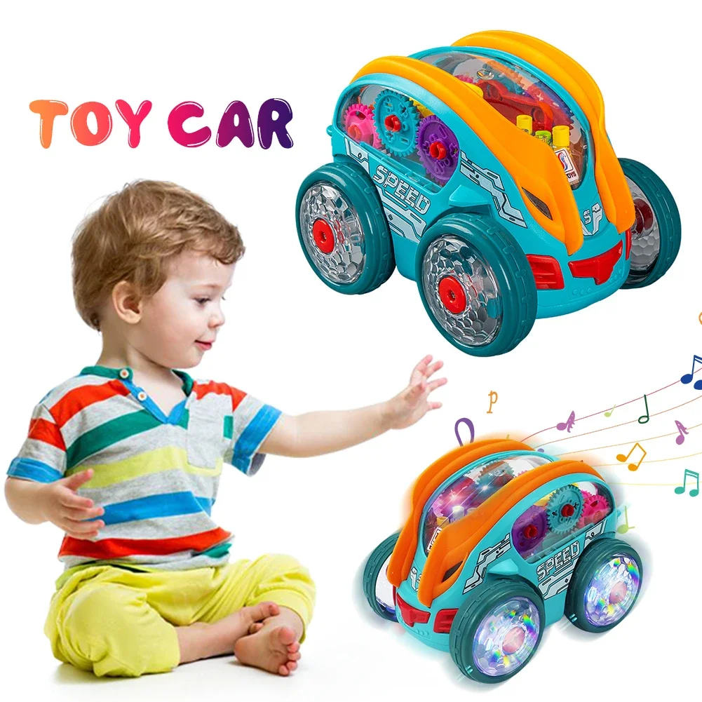 Camión volquete eléctrico 360 con luces LED para niños - imagen 4