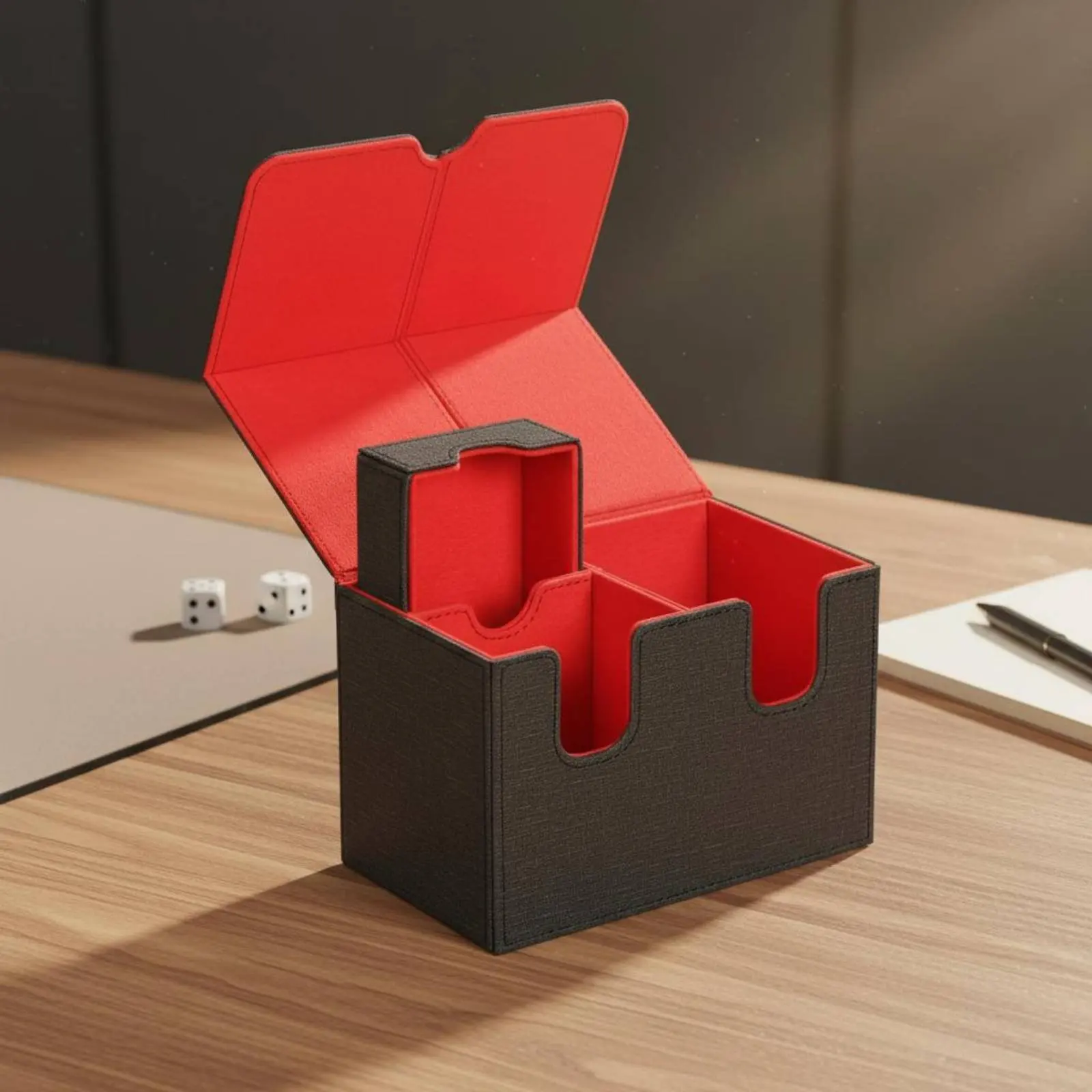 Caja para cartas Leader Deck de microfibra suave antideslizante - imagen 4