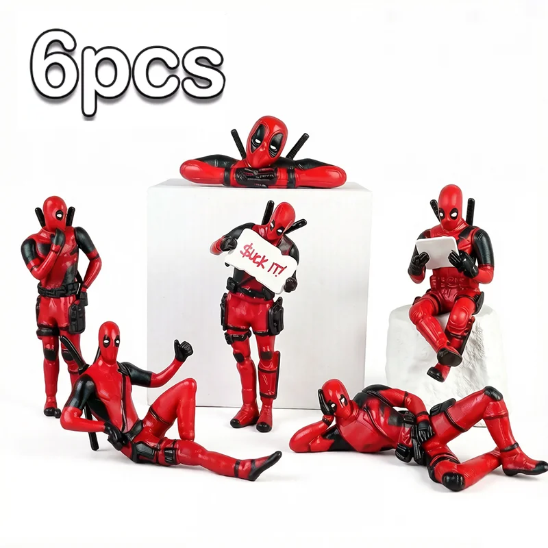 Figura de acción Deadpool sentado, colección X-Men para regalo - imagen 4