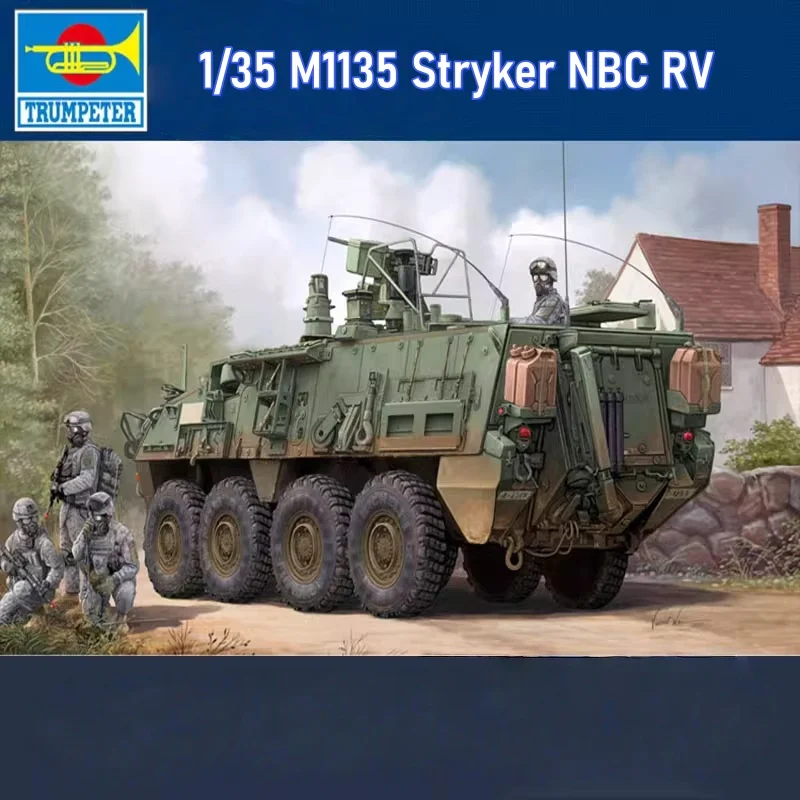 Maqueta militar para montar TRUMPETER Stryker – kit de plástico