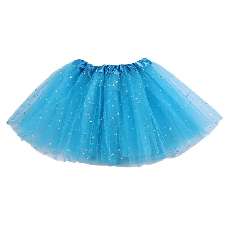 Falda tutú de lentejuelas para niñas – Ballet escénico hinchado - imagen 4
