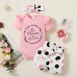 Body manga corta con volantes para bebé niña 0-18 meses