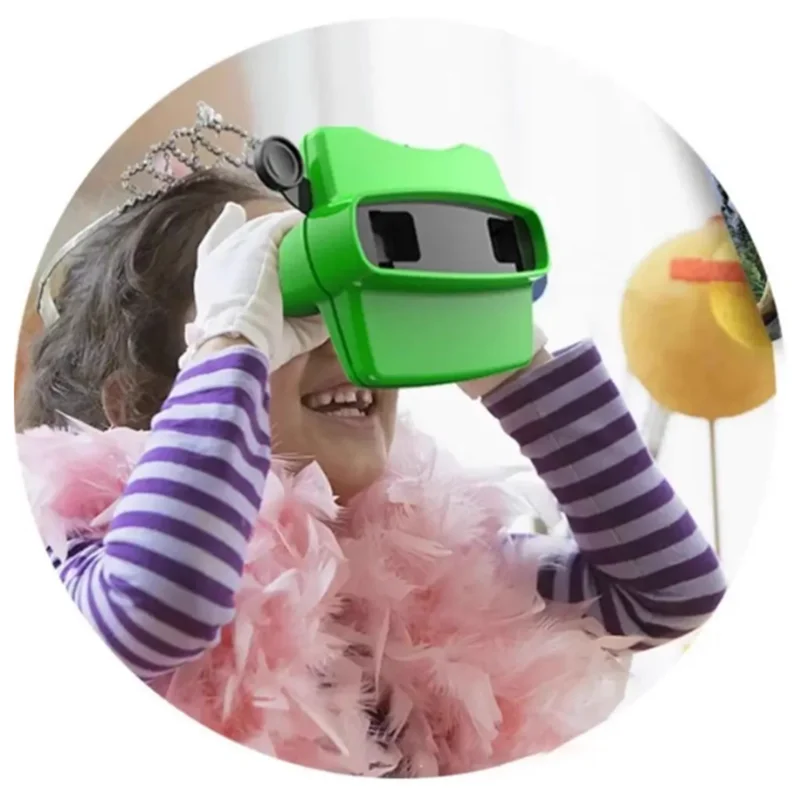 Juguete educativo 3D View-Master con mini teatro de unicornio - imagen 4