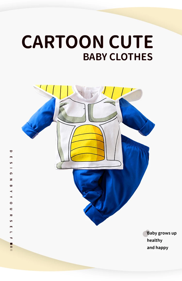 Conjunto de cosplay para bebé estilo anime