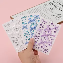 Pegatinas 3D de brillantina para manualidades infantiles