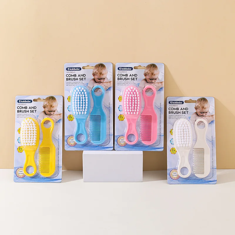 Kit de aseo para bebé: cepillo suave y peine – Cuidado delicado del cabello - imagen 4