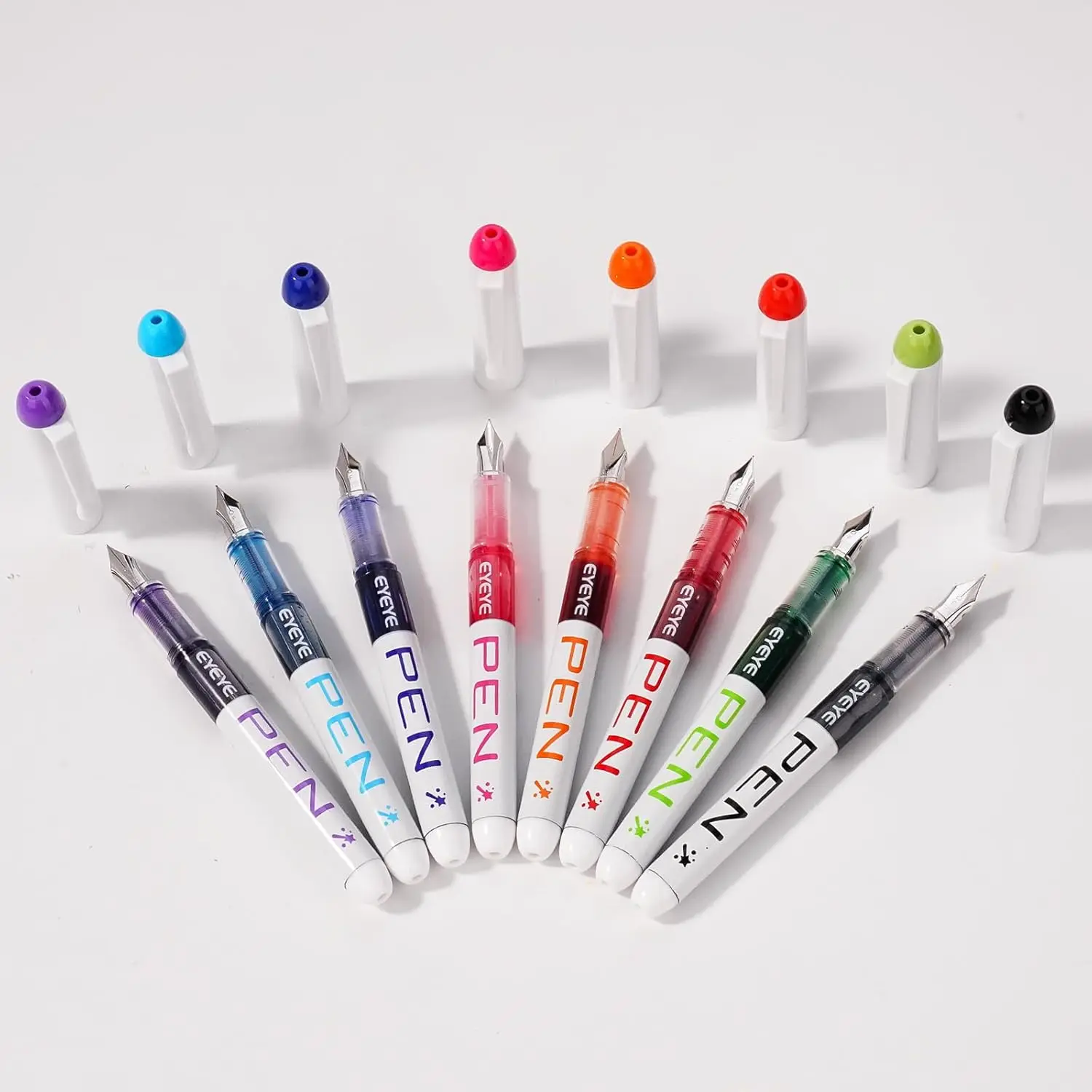Bolígrafo de tinta líquida para niños – escritura suave y multicolor - imagen 2