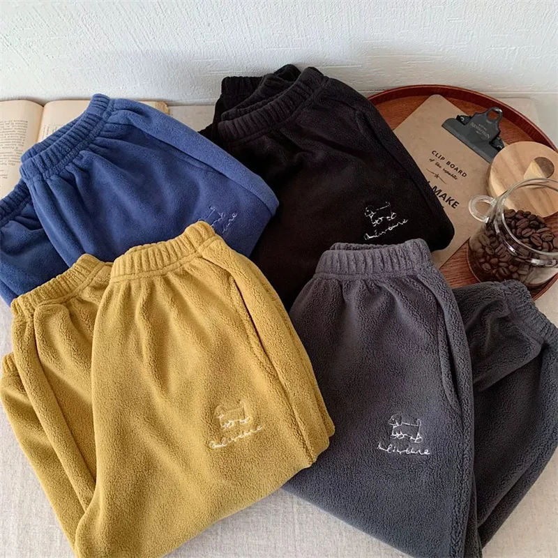 Pantalones de lana cálidos de invierno para bebé unisex – chándal - imagen 5