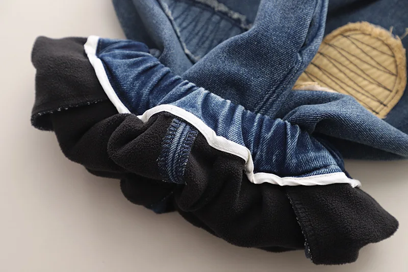 Pantalones cálidos de terciopelo para niños