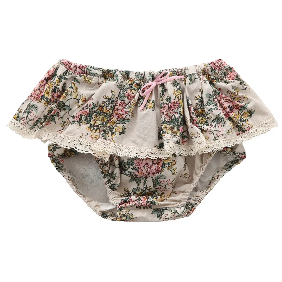 Falda de encaje con volantes florales para niña – estilo tutú - imagen 2