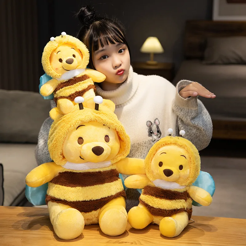 Oso de peluche de abeja estilo cartoon
