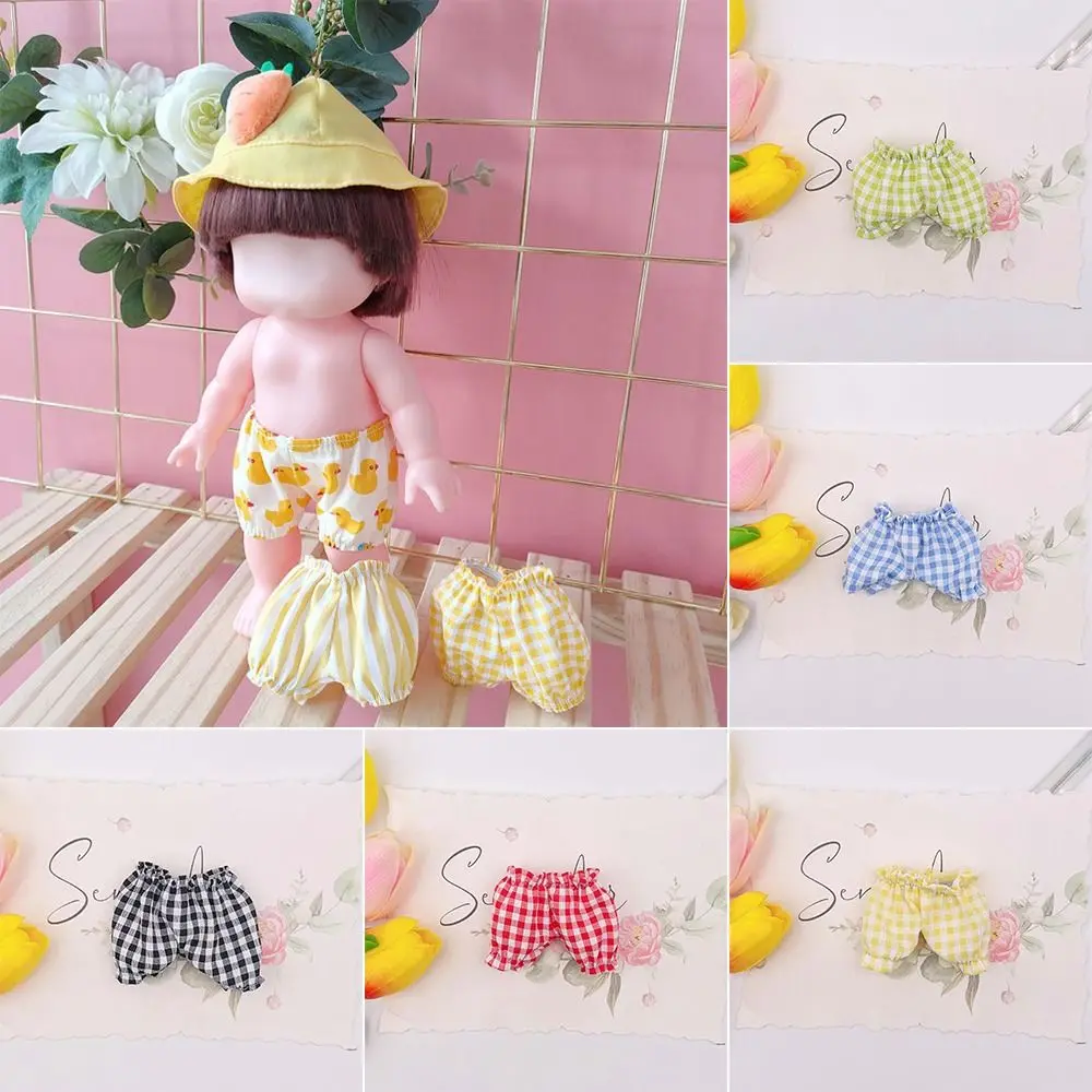 Pantalones tipo farol hechos a mano para muñecas de verano