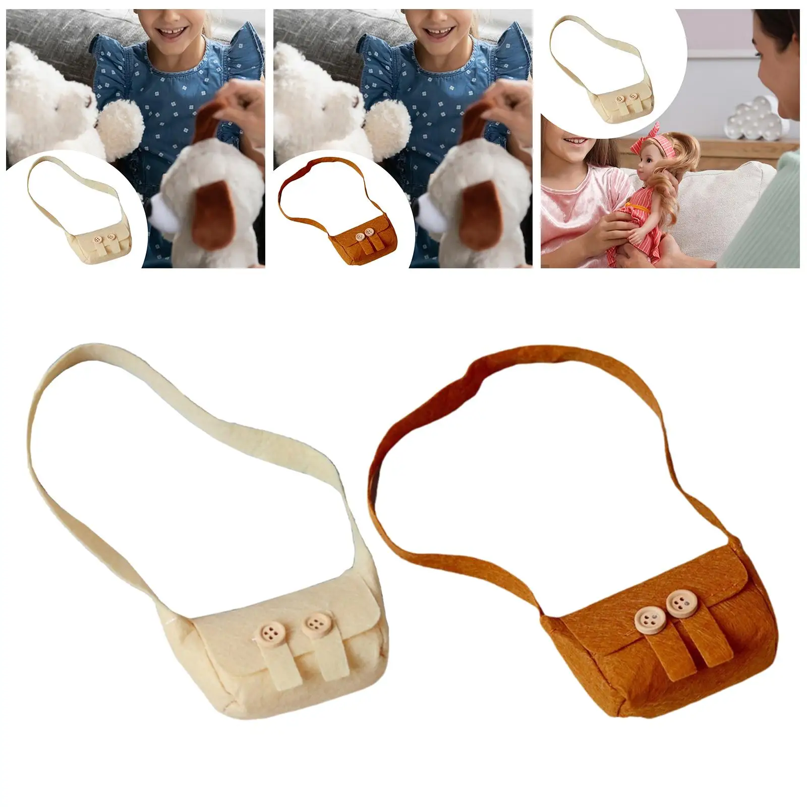 Mochila mini para muñecas con estilo moderno - imagen 5