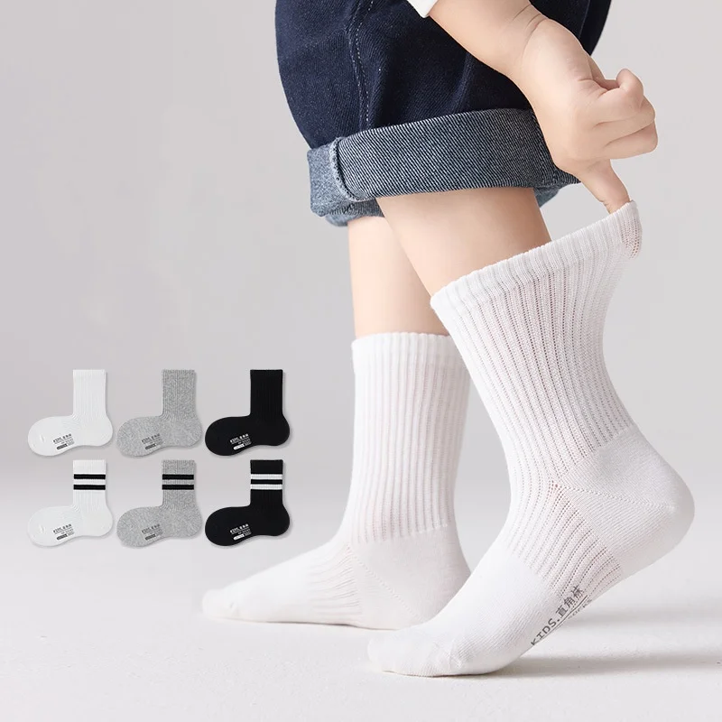 Calcetines sin costuras de algodón primavera y otoño para niño y niña - imagen 5