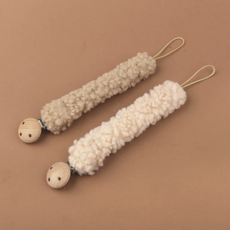 Cadena portachupetes de algodón – Clip masticable para bebé - imagen 2