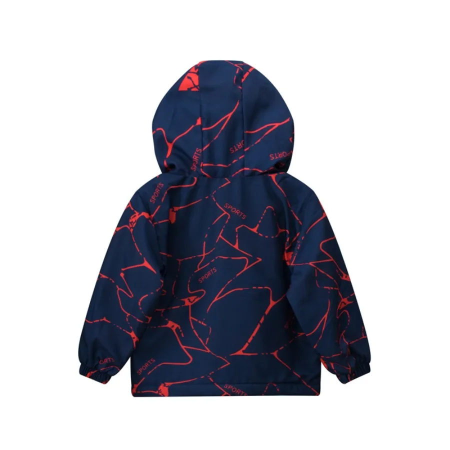 Chaqueta estampada para abrigar en invierno