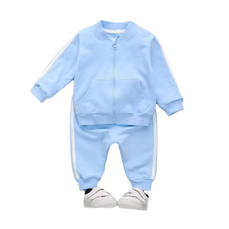 Conjunto chándal de algodón para niño – Chaqueta y pants primavera/otoño - imagen 2