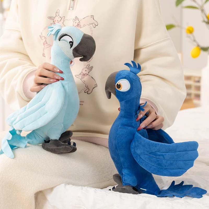 Peluche Blu el loro de Río, cojín almohada infantil - imagen 4