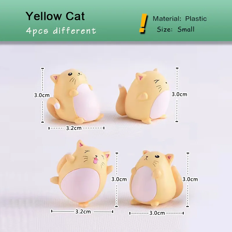 Detalle de gatitos en diferentes posturas
