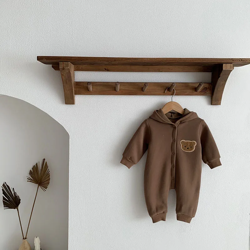 Milangel body felpa con capucha motivos oso – Niños - imagen 4
