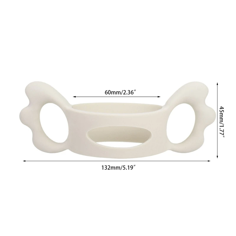 Asas de vaso entrenador de silicona duraderas para sorber bebé - imagen 3