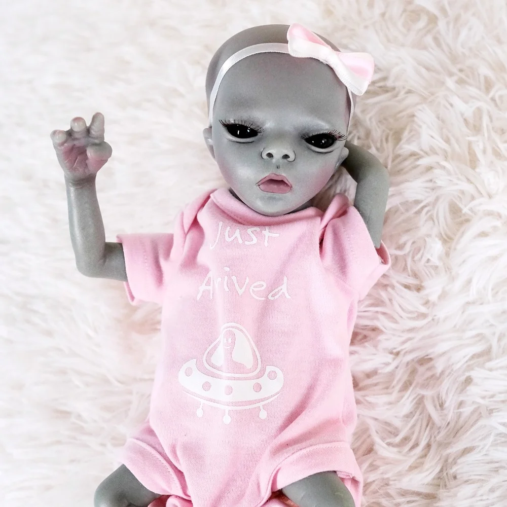 Imani Premium Muñeca Reborn realista de vinilo recién nacida - imagen 3