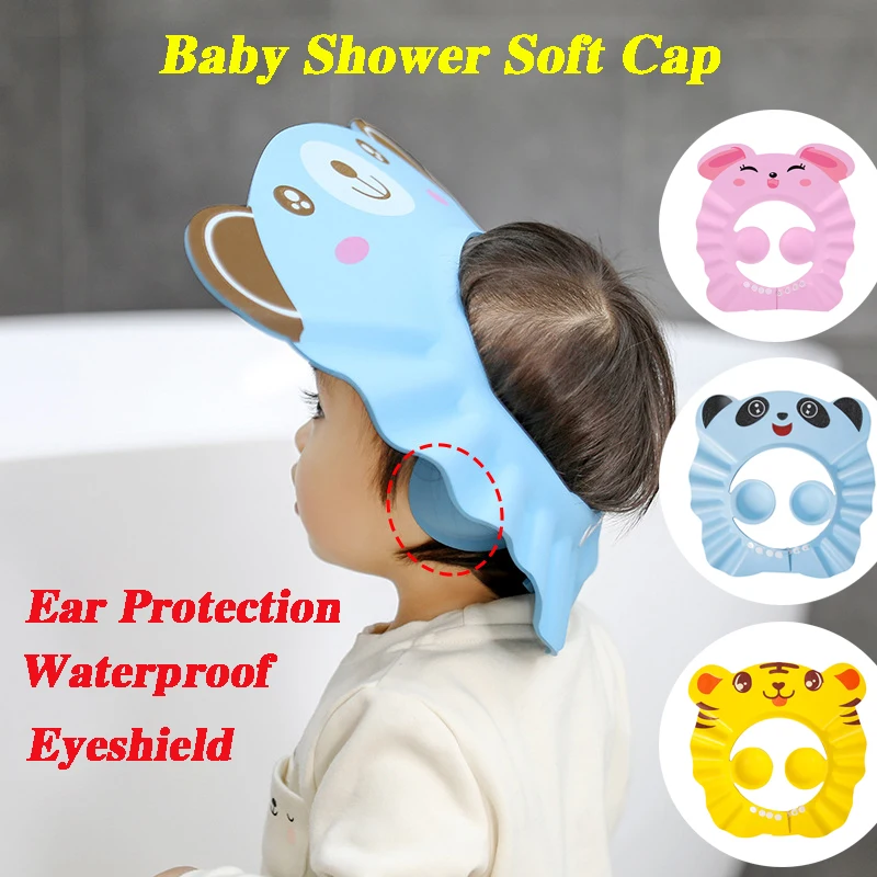 Gorro ajustable suave para bebé con protección de oídos - imagen 2