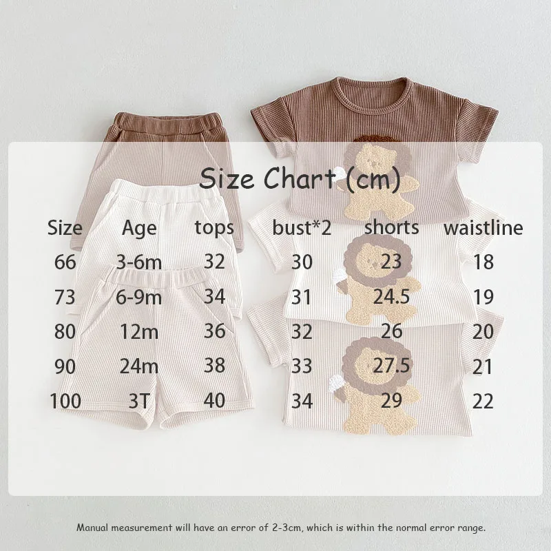Camiseta con estampado de león del conjunto MILANCEL