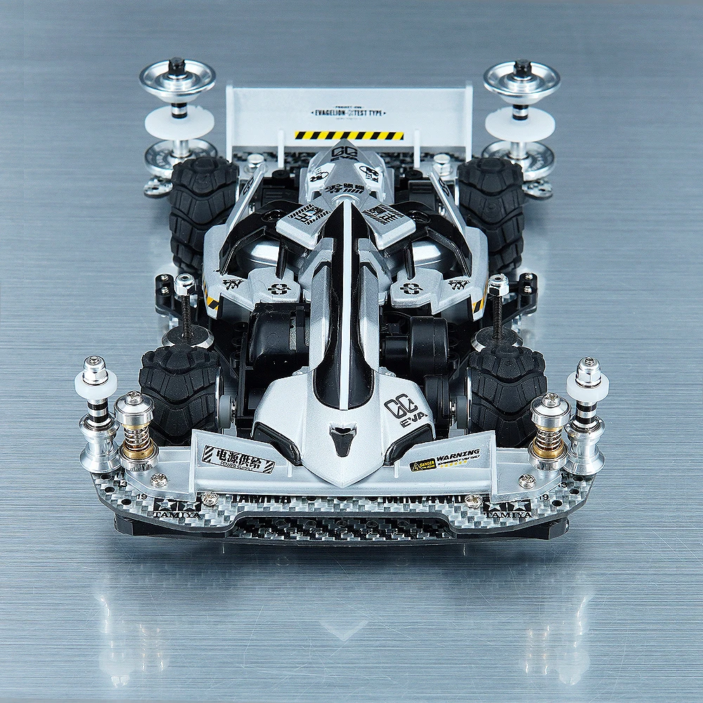 Mini 4WD MACH FRAME Silver Evo Edition – Coche RC para niños - imagen 2