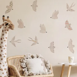 Pegatinas de pared extraíbles de pájaros para decoración infantil
