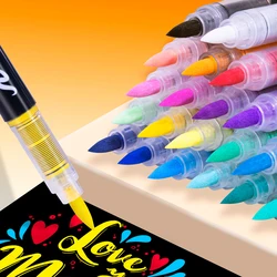 Rotuladores acrílicos para manualidades – colores vivos para niños
