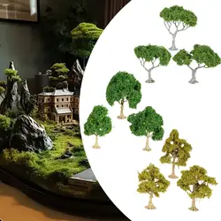 Árboles miniatura para maqueta y manualidades DIY de paisaje