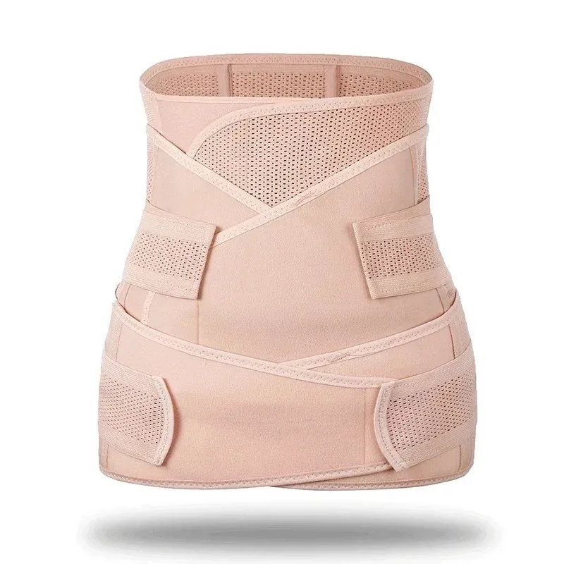 Faja postparto transpirable con cinturón de soporte moldeador - imagen 3