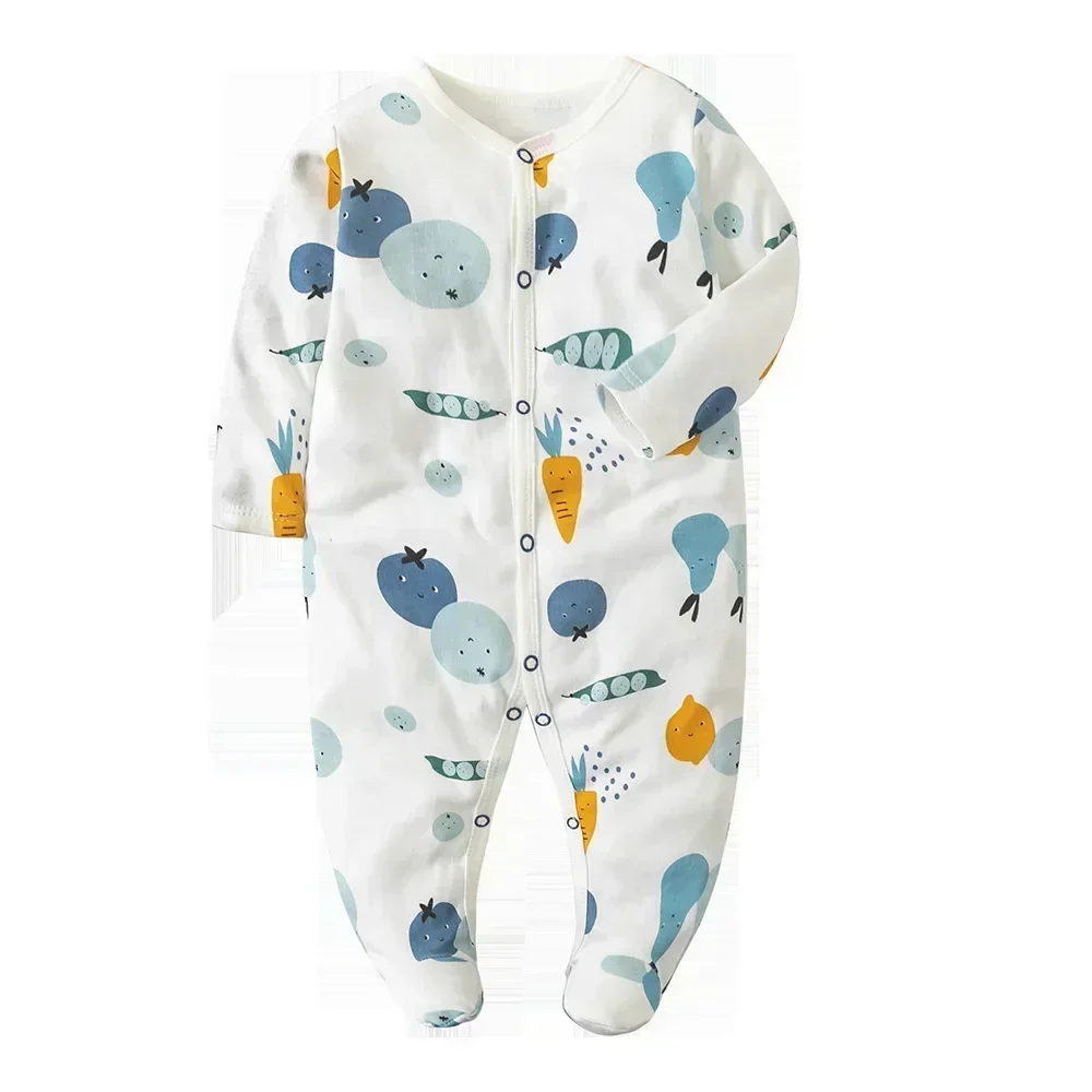 Pelele infantil de algodón – Mono suave de punto para gatear - imagen 2
