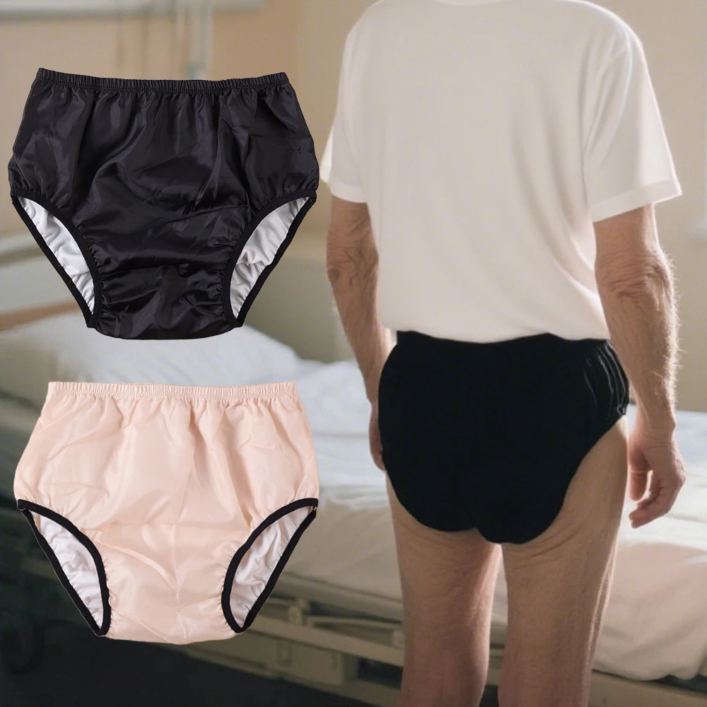 Pantalones para enuresis reutilizables con cubierta impermeable
