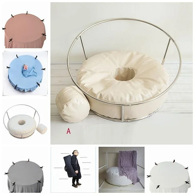 Bolsa bean bag fotográfico para recién nacido
