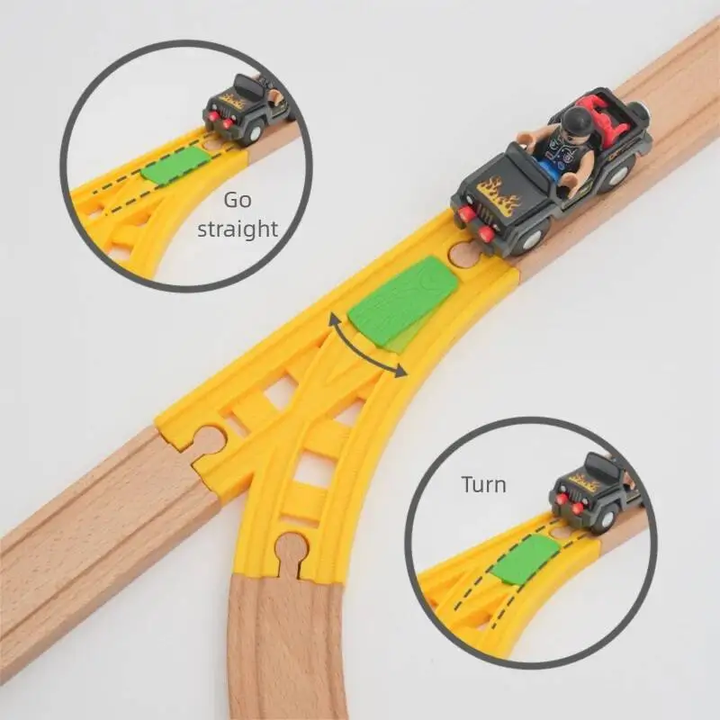 Pistas de tren transformables plástico – Compatibles con todas marcas - imagen 5