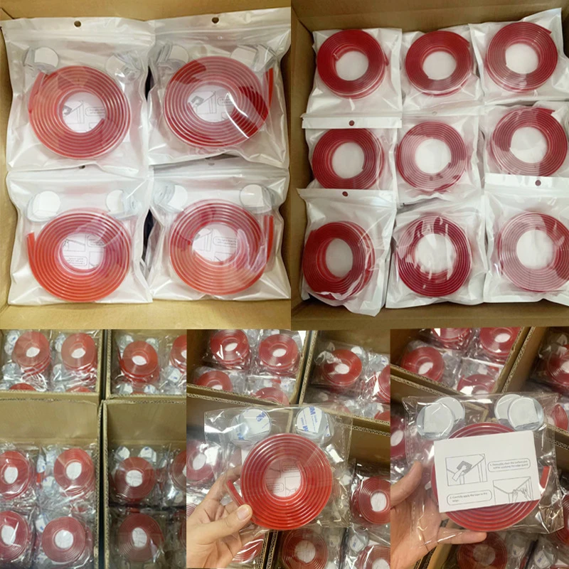 Protector de esquinas transparente para bebés – Seguridad en muebles - imagen 4