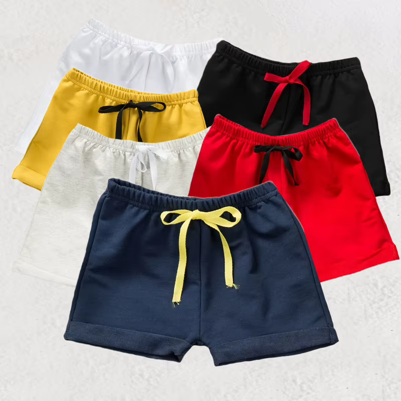 Pantalones cortos infantiles de verano en algodón - imagen 2