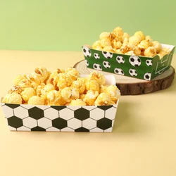 Bandejas de palomitas de papel para fiesta temática deportiva