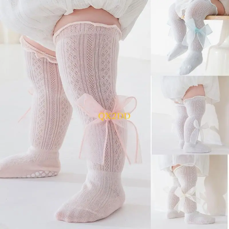 Calcetines de encaje de niños con malla transpirable