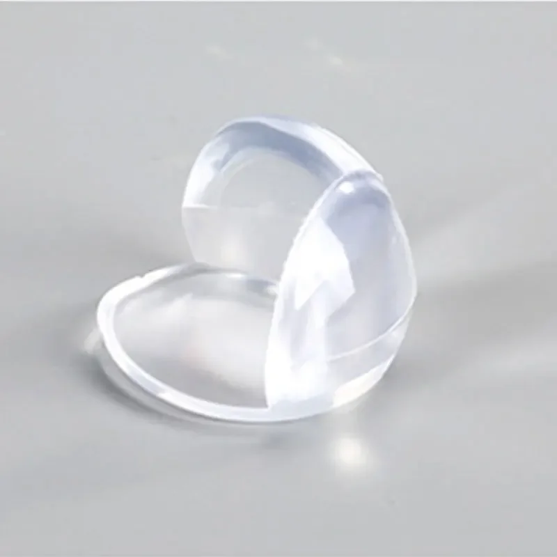Protector de esquinas anticolisión de silicona transparente para bebé - imagen 3