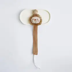 Cadena de chupete para bebé – Algodón ecológico con animalitos