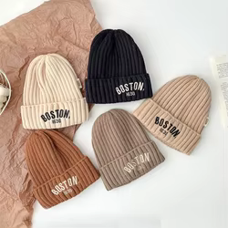 Gorro de lana con orejeras para niños – Cálido y protector