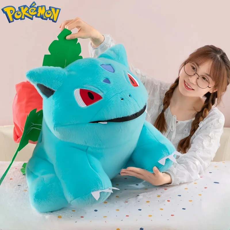 Peluche Pokémon Bulbasaur suave y cómodo para niños, cojín decorativo - imagen 3