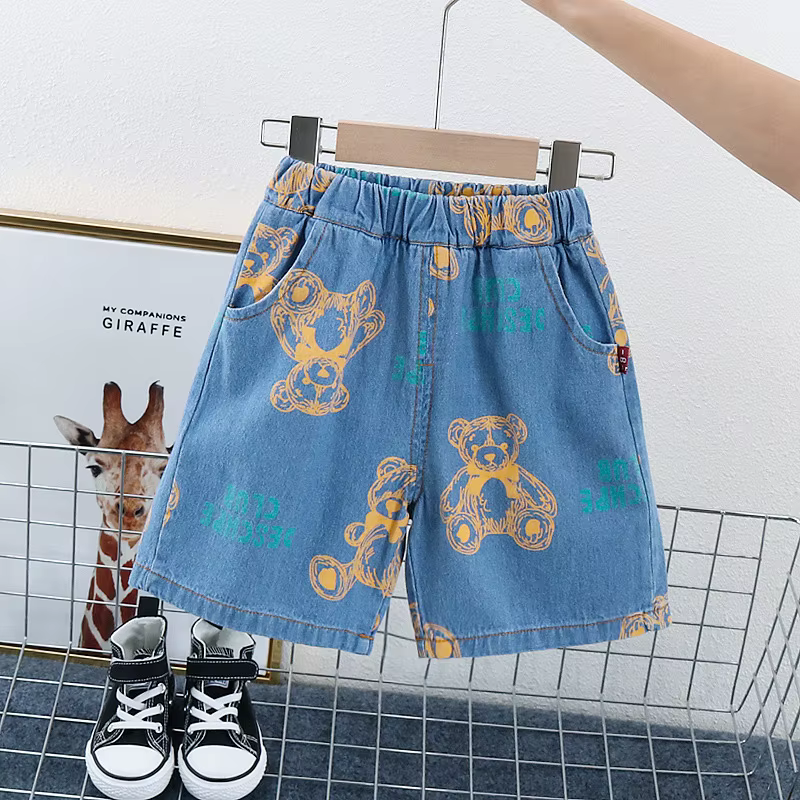 Conjunto verano niño: camiseta gráficos + shorts de algodón - imagen 4