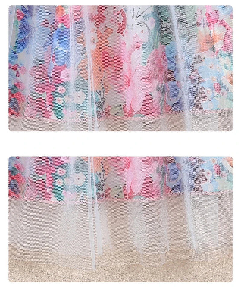 Look de verano con vestido floral
