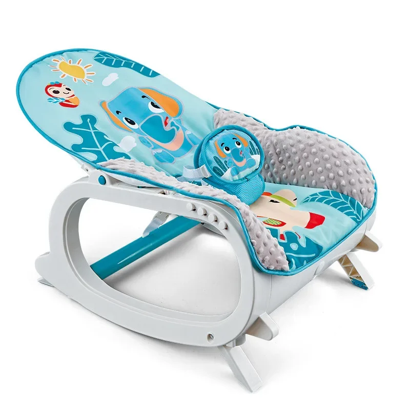 Mecedora para bebé multifuncional reclinable vibratoria plegable - imagen 3