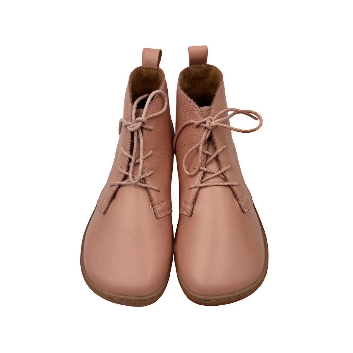 Tipsietoes botas descalzas de piel con forro lanero, puntera ancha - imagen 5