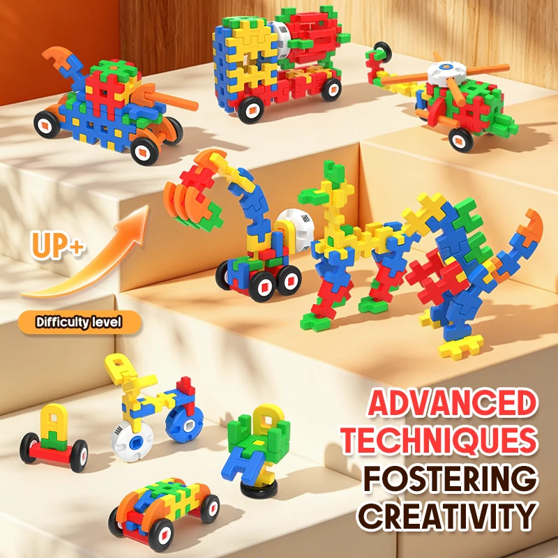 Bloques de construcción educativos para niños – Regalo aprendizaje